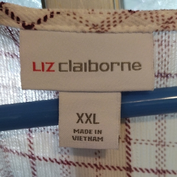 Liz Claiborne 3/4 Sleeve Blouse - Picture 3 of 11